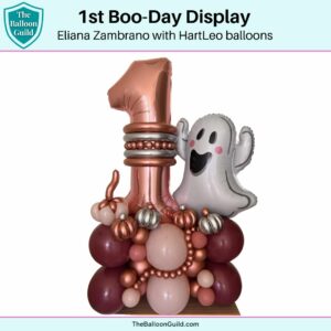 1st Boo Day Display Balloon Decor