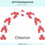 20 Ft Classic Arch Chevron 2 Colors