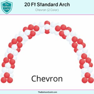 20 Ft Standard Arch Chevron 2 Color