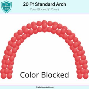 20 Ft Standard Arch Color Blocked 1 Color