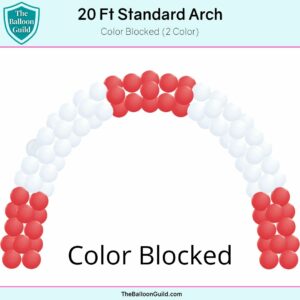 20 Ft Standard Arch Color Blocked 2 Color