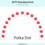 20 Ft Classic Arch Polka Dot 2 Colors