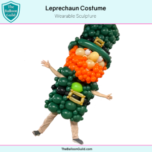 Wearable Balloon Leprechaun Costume
