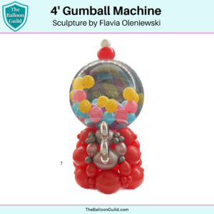 4' gumball machine image