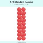 5 Ft Standard Column Color Blocked 1 Color