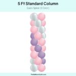 5 Ft Standard Column Quick Spiral 3 Color