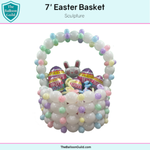 7' Easter Basket