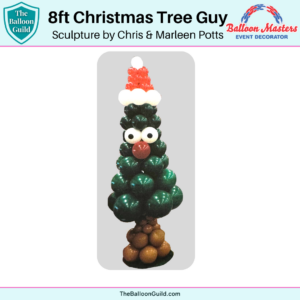 8ft Balloon Christmas Tree Guy