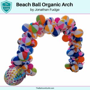 Beach Ball Organic Arch