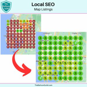 Local SEO map listings with local brand Manager