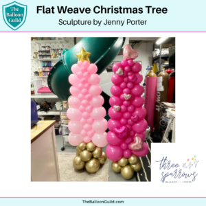 Flat Weave Christmas Tree