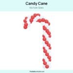 Candy Cane Sculpture